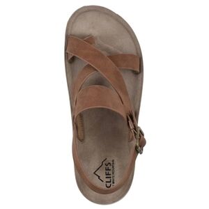 Cliffs by WHITE MOUNTAIN Brown Sandals Open Design